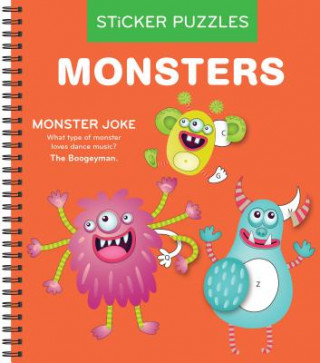 Book Sticker by Letter: Monsters Publications International Ltd