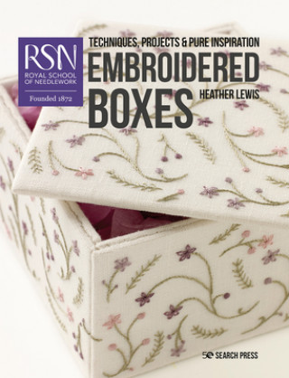 Kniha RSN: Embroidered Boxes Heather Lewis