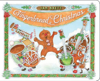 Książka Gingerbread Christmas Jan Brett