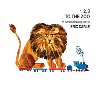 Kniha 1, 2, 3 to the Zoo Eric Carle