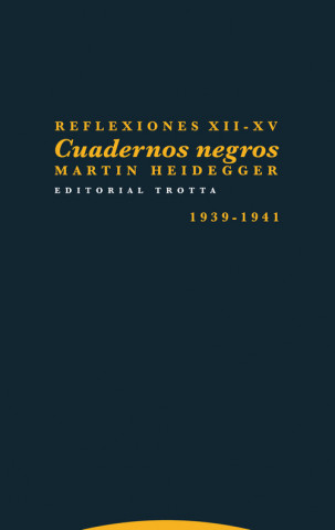 Kniha REFLEXIONES XII-XV MARTIN HEIDEGGER
