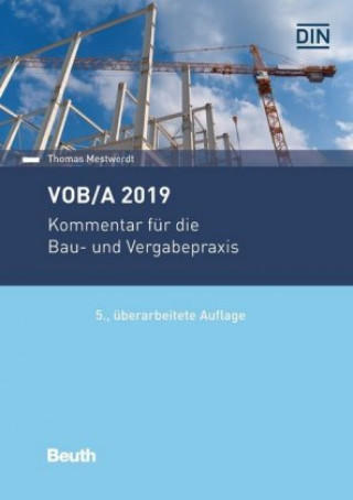 Kniha VOB/A 2019 Thomas Mestwerdt