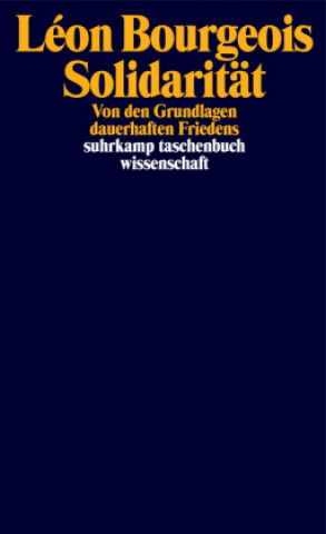 Buch Solidarität Léon Bourgeois