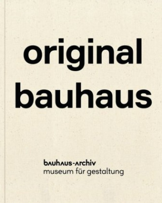 Könyv original bauhaus - dt. Nina Wiedemeyer