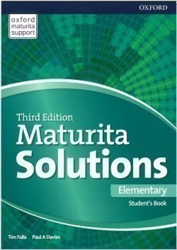 Książka Maturita Solutions, 3rd Edition Elementary Student's Book (SK Edition) Tim Falla