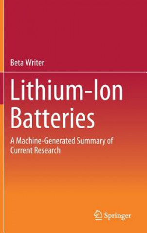 Kniha Lithium-Ion Batteries Beta Writer