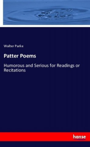 Knjiga Patter Poems Walter Parke