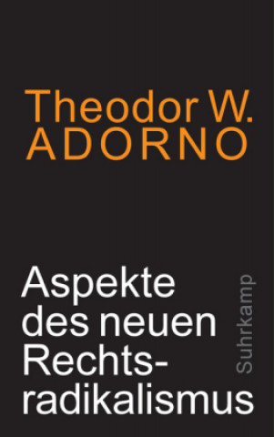 Könyv Aspekte des neuen Rechtsradikalismus Theodor W. Adorno