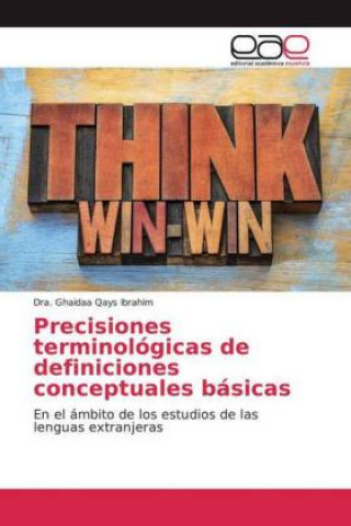 Knjiga Precisiones terminológicas de definiciones conceptuales básicas Dra. Ghaidaa Qays Ibrahim