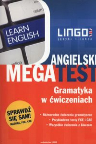 Kniha Angielski Megatest gramatyka w ćwiczeniach Treger Anna