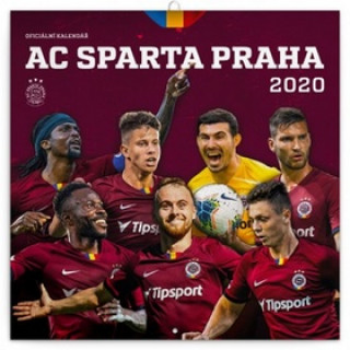 Papírenské zboží Poznámkový kalendář AC Sparta Praha 2020 