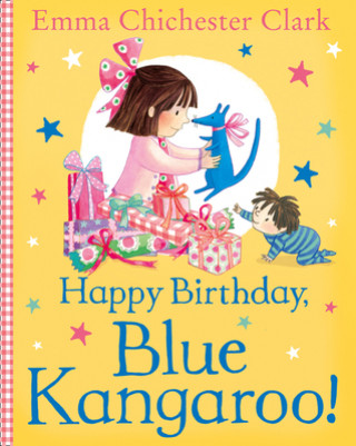 Carte Happy Birthday, Blue Kangaroo! Emma Chichester Clark