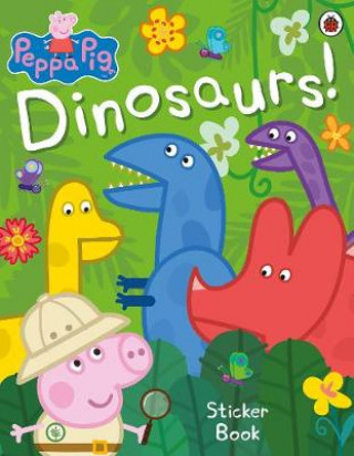 Kniha Peppa Pig: Dinosaurs! Sticker Book Peppa Pig