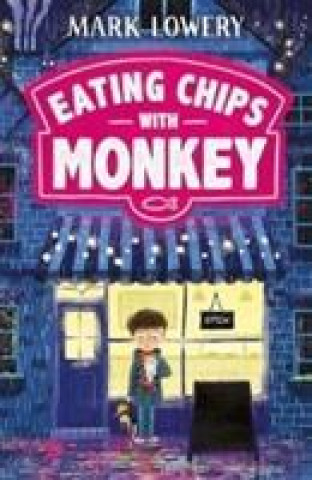 Carte Eating Chips with Monkey Mark Lowery