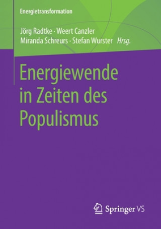 Książka Energiewende in Zeiten Des Populismus Jörg Radtke