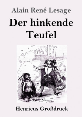 Carte hinkende Teufel (Grossdruck) Alain René Lesage