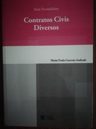 Kniha Contratos civis diversos MARIA PAULA GOUVEIA ANDRADADE