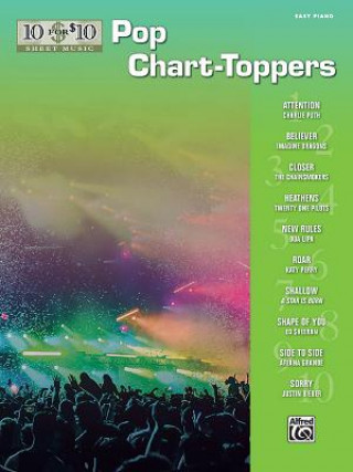 Könyv 10 for 10 Sheet Music -- Pop Chart-Toppers Dan Coates