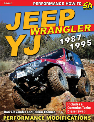 Knjiga Jeep Wrangler YJ 1987-1995 Quinn Thomas