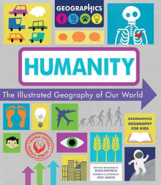 Livre Humanity: The Illustrated Geography of Our World Susan Martineau