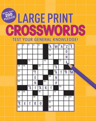 Kniha Large Print Crosswords Editors of Thunder Bay Press