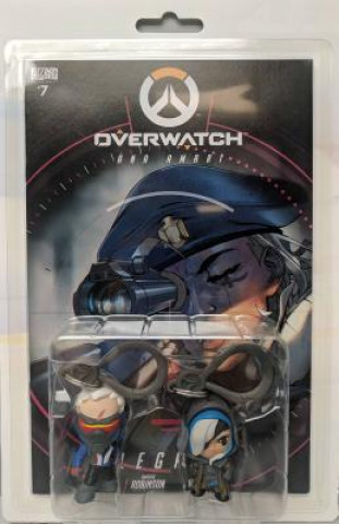Kniha Overwatch Ana and Soldier 76 Comic Book and Backpack Hanger Two-Pack Blizzard Enterta Blizzard Entertainment