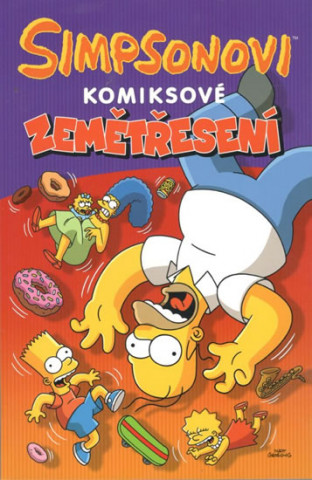 Książka Simpsonovi Komiksové zemětřesení Matt Groening