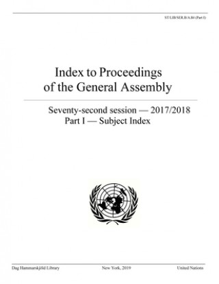 Knjiga Index to proceedings of the General Assembly United Nations Publications