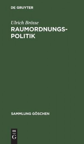 Książka Raumordnungspolitik Ulrich Brösse