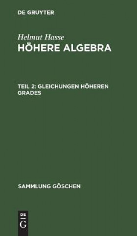 Carte Gleichungen hoeheren Grades Helmut Hasse