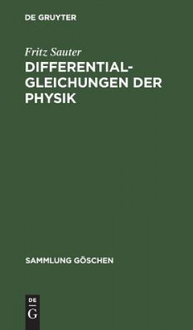 Knjiga Differentialgleichungen der Physik Fritz Sauter