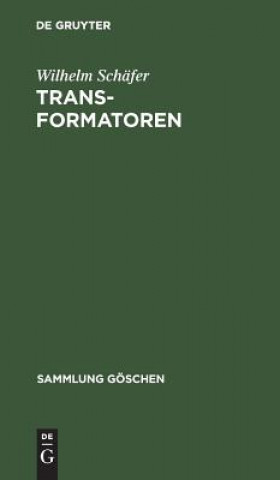 Knjiga Transformatoren Wilhelm Schäfer