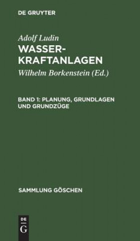 Kniha Planung, Grundlagen und Grundzuge Adolf Ludin