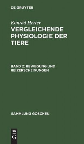 Kniha Bewegung und Reizerscheinungen Konrad Herter