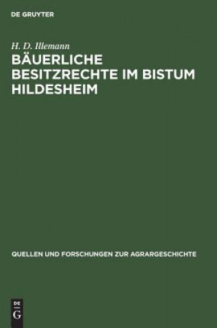 Carte Bauerliche Besitzrechte im Bistum Hildesheim H. D. Illemann