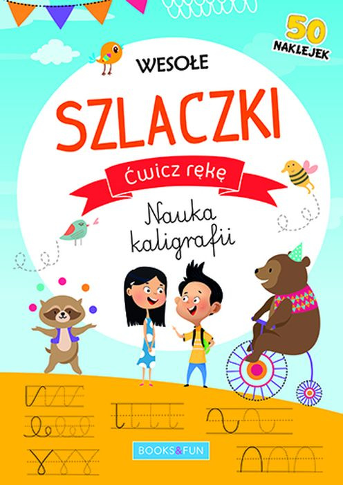 Книга Wesołe szlaczki Ćwicz rękę Nauka kaligrafii 