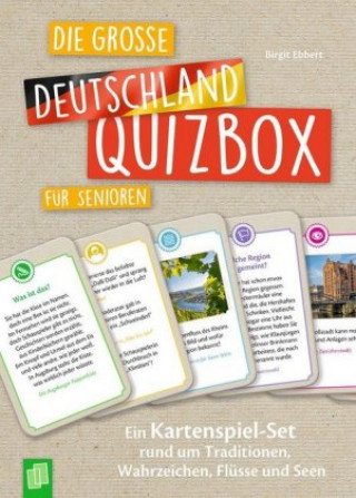 Joc / Jucărie Die große Deutschland-Quizbox für Senioren Birgit Ebbert