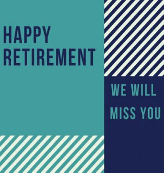 Carte Happy Retirement Guest Book (Hardcover) Lulu And Bell