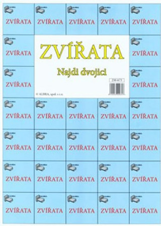 Hra/Hračka Zvířata - Najdi dvojici 