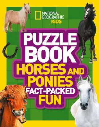 Kniha Puzzle Book Horses and Ponies National Geographic Kids