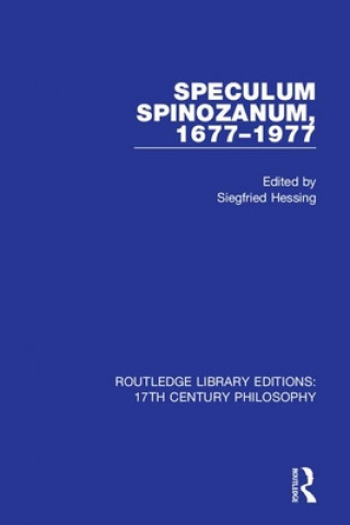 Kniha Speculum Spinozanum, 1677-1977 