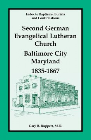 Carte Index to Baptisms, Burials and Confirmations, Second German Evangelical Lutheran Church, Baltimore City, Maryland, 1835-1867 Gary B Ruppert