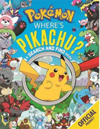Book Where's Pikachu? A Search and Find Book Pokemon