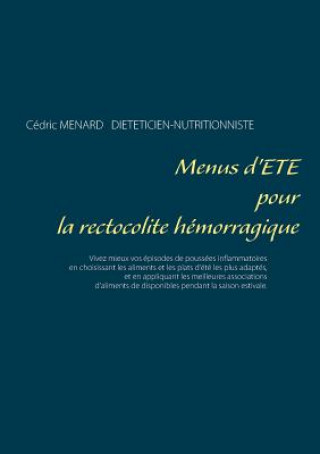 Kniha Menus d'ete pour la rectocolite hemorragique C DRIC MENARD