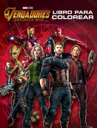 Knjiga LIBRO PARA COLOREAR Marvel