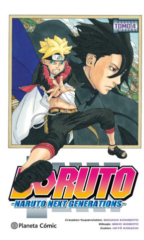 Βιβλίο BORUTO 4 Masashi Kishimoto