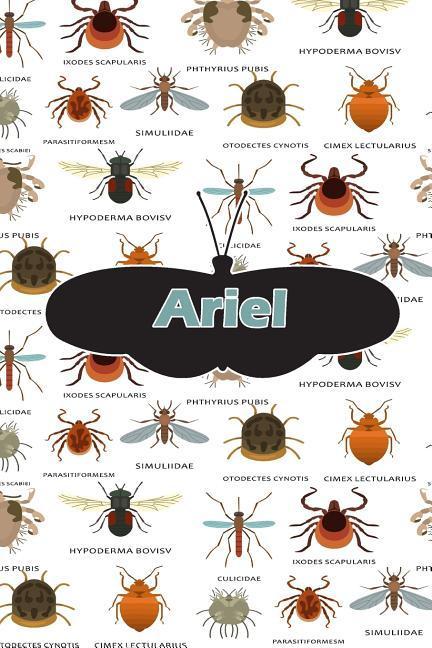 Carte Ariel: Bug Insect Journal Notebook 120 Pages 6x9 Rob Cole