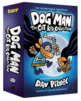 Книга Dog Man: The Cat Kid Collection: From the Creator of Captain Underpants (Dog Man #4-6 Boxed Set) Dav Pilkey