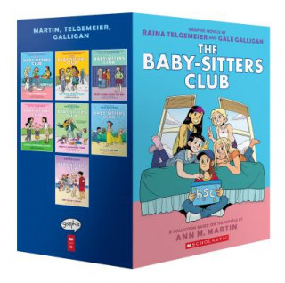Carte Babysitters Club Graphix #1-7 Box Set Ann M. Martin