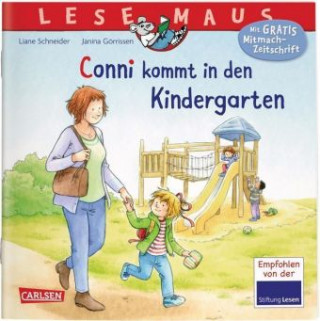 Könyv LESEMAUS 9: Conni kommt in den Kindergarten (Neuausgabe) Liane Schneider